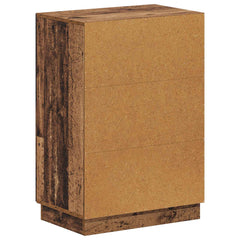 vidaXL Shoe Cabinet HOORN 59.5 x 39.5 x 87 cm Engineered Wood Old Wood 6