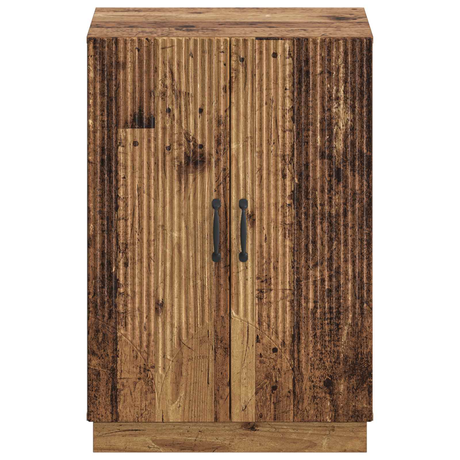vidaXL Shoe Cabinet HOORN 59.5 x 39.5 x 87 cm Engineered Wood Old Wood 4