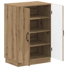 vidaXL Shoe Cabinet HOORN 59.5 x 39.5 x 87 cm Engineered Wood 3