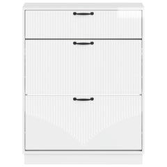 vidaXL Shoe Cabinet HOORN 78 x 24 x 100 cm Engineered Wood 4