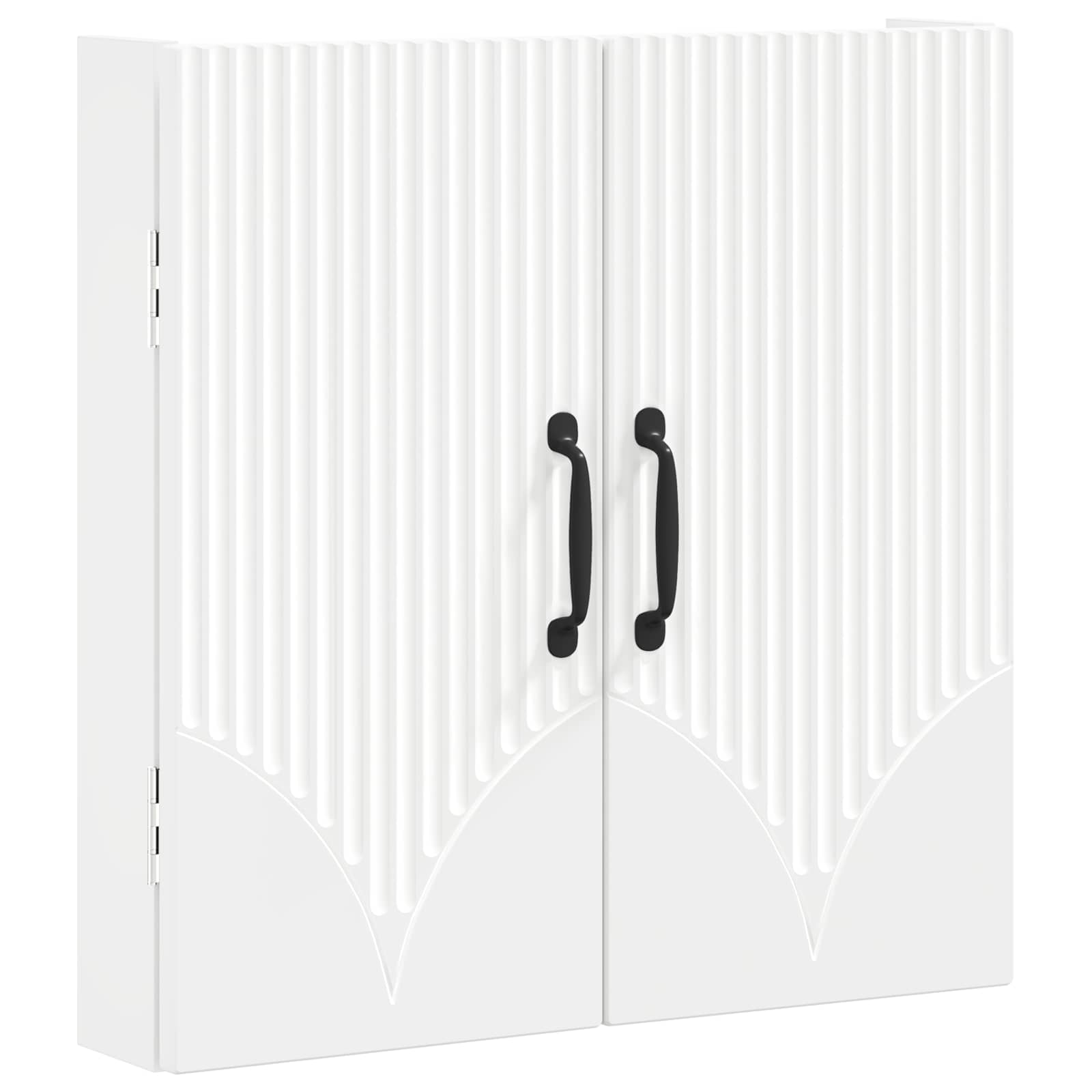 vidaXL Dartboard Cabinet HOORN White 52.5 x 10.5 x 53.5 cm 4