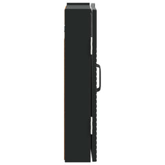 vidaXL Dartboard Cabinet HOORN Black 52.5 x 10.5 x 53.5 cm 5
