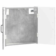 vidaXL Dartboard Cabinet HOORN Concrete Grey 52.5 x 10.5 x 53.5 cm 3