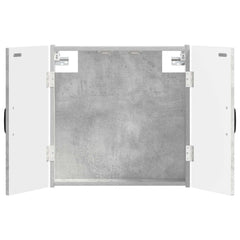 vidaXL Dartboard Cabinet HOORN Concrete Grey 52.5 x 10.5 x 53.5 cm 2
