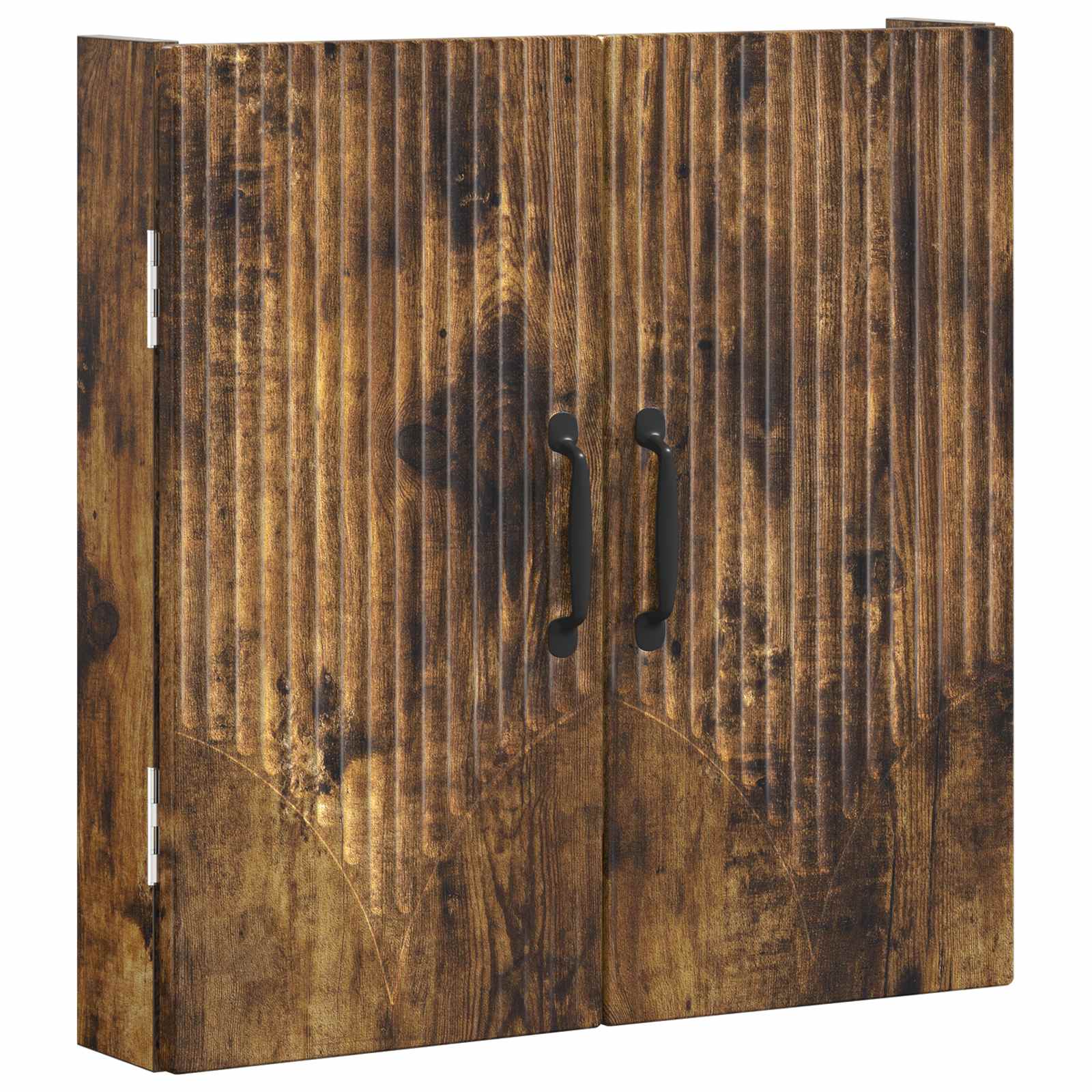 vidaXL Dartboard Cabinet HOORN Smoked Oak 52.5 x 10.5 x 53.5 cm 4