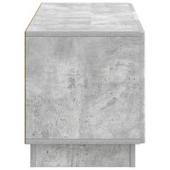 vidaXL TV Cabinet Concrete Grey Engineered Wood 6
