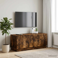 vidaXL TV Cabinet Smoked Oak Engineered Wood 1