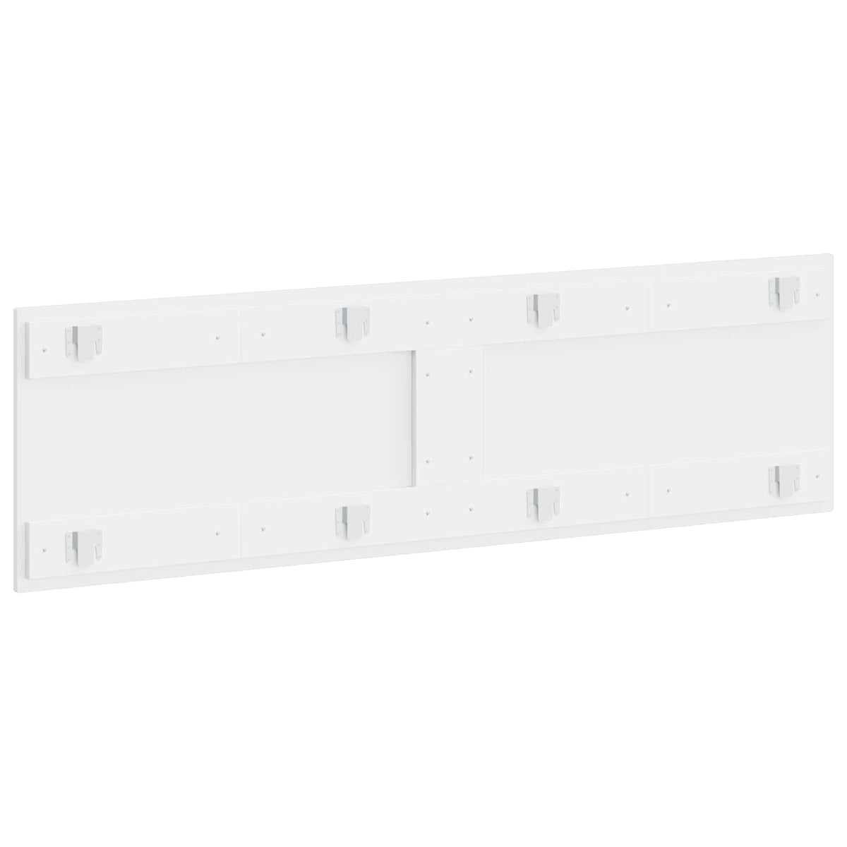 Wall-Mounted Headboard HOORN Engineered Wood Width 180 cm White