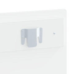vidaXL Wall-Mounted Headboard HOORN White Engineered Wood 6