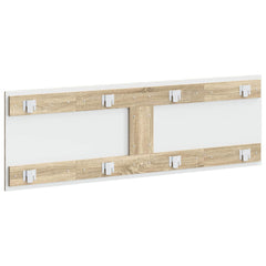 vidaXL Wall-Mounted Headboard HOORN Sonoma Oak Engineered Wood 5