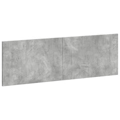 vidaXL Wall-Mounted Headboard HOORN Concrete Grey Engineered Wood 2