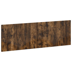vidaXL Wall-Mounted Headboard HOORN Smoked Oak Engineered Wood 2