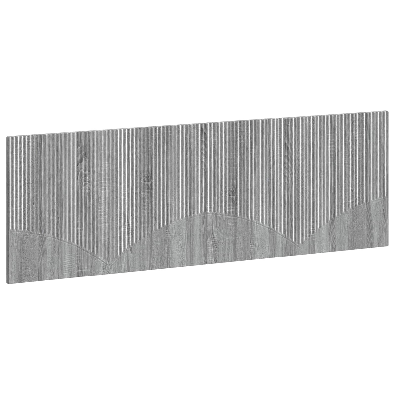 vidaXL Wall-Mounted Headboard HOORN Grey Sonoma Engineered Wood 2