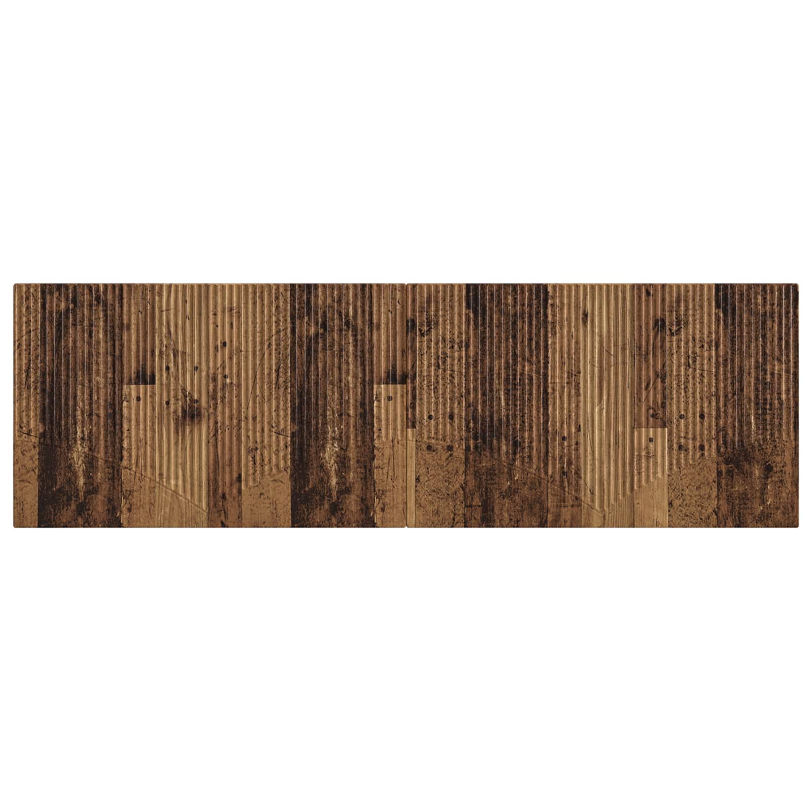 vidaXL Wall-Mounted Headboard HOORN Old Wood Engineered Wood 3