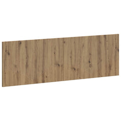vidaXL Wall-Mounted Headboard HOORN Artisan Oak Engineered Wood 2