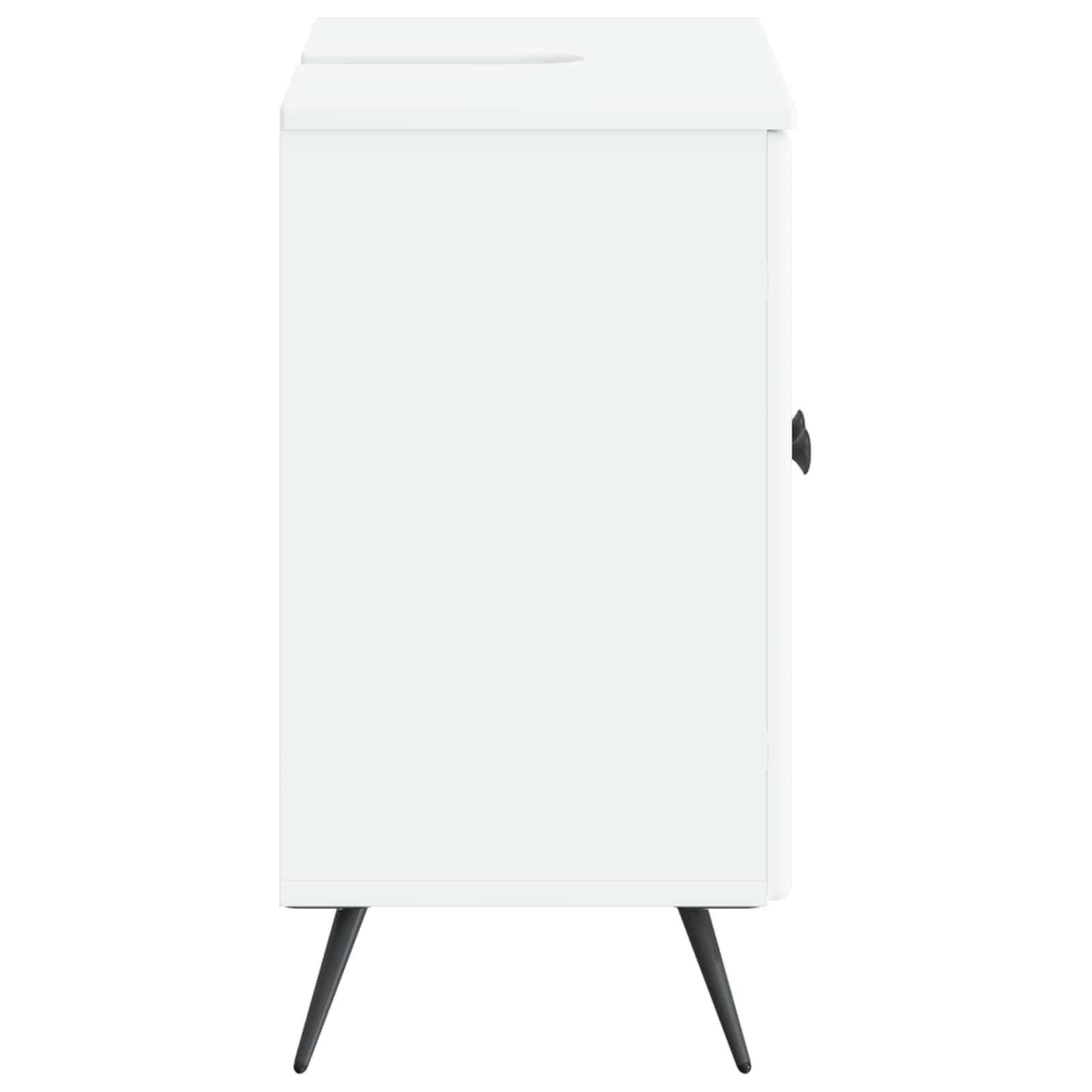 vidaXL Bathroom Sink Cabinet BREDA White 59.5 x 31.5x 59 cm 5