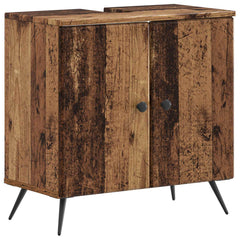 vidaXL Bathroom Sink Cabinet BREDA Old Wood 59.5 x 31.5x 59 cm 2