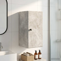 vidaXL Bathroom Wall Cabinet BREDA Concrete Grey 30 x 31 x 59 cm 1