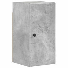 vidaXL Bathroom Wall Cabinet BREDA Concrete Grey 30 x 31 x 59 cm 2