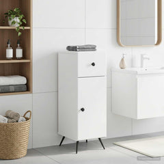 Bathroom Storage Cainet BREDA 30 x 31 x 80 cm White
