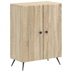 vidaXL Bathroom Storage Cainet BREDA Sonoma Oak 59.5 x 31 x 80 cm 2