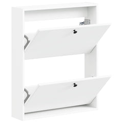 vidaXL Wall-Mounted Shoe Cabinet BREDA 71 x 17 x 86 cm Engineered Wood 3