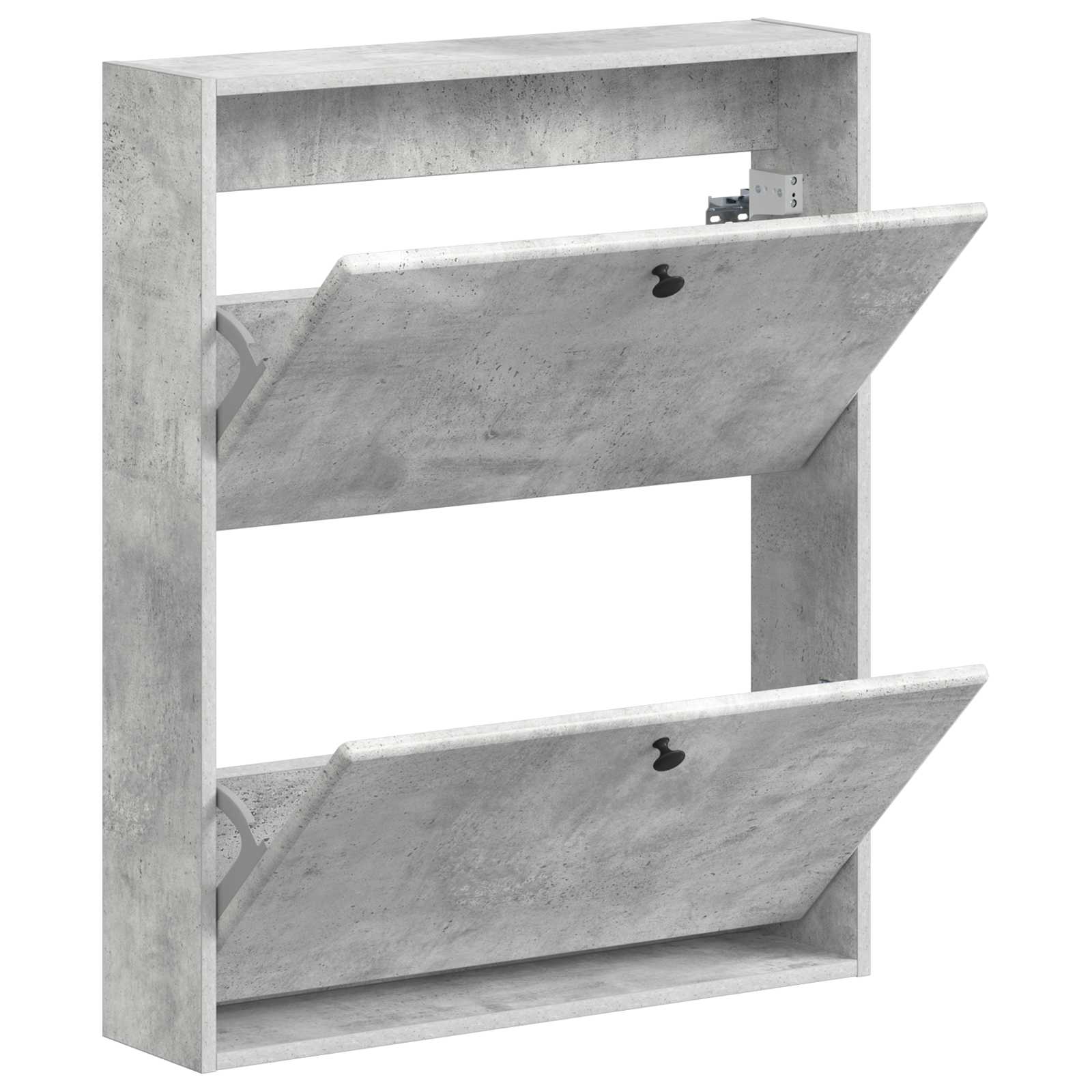 vidaXL Wall-Mounted Shoe Cabinet BREDA 71 x 17 x 86 cm Engineered Wood 3