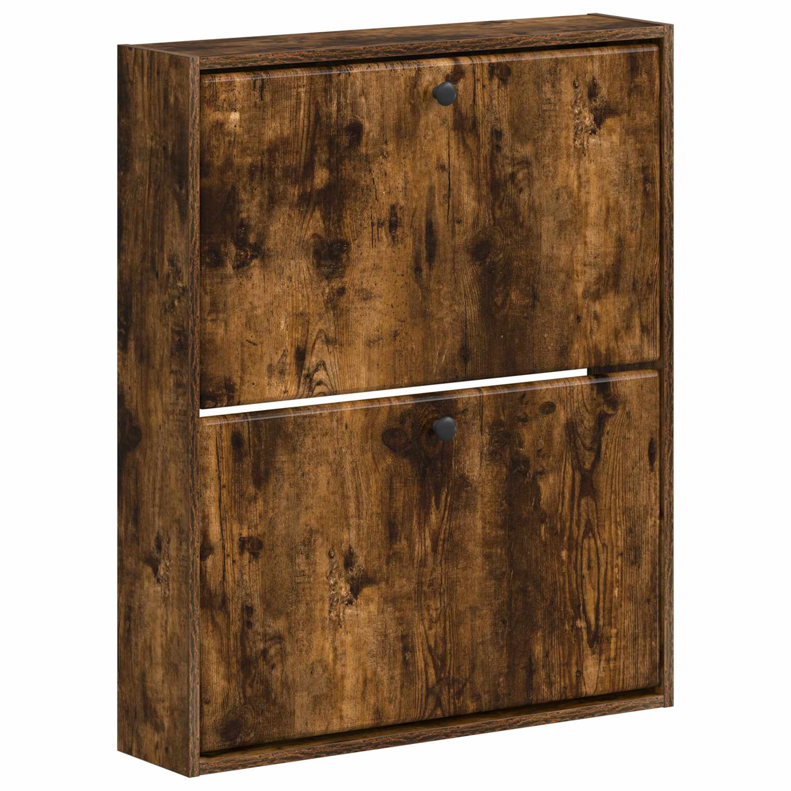 vidaXL Wall-Mounted Shoe Cabinet BREDA 71 x 17 x 86 cm Engineered Wood 2