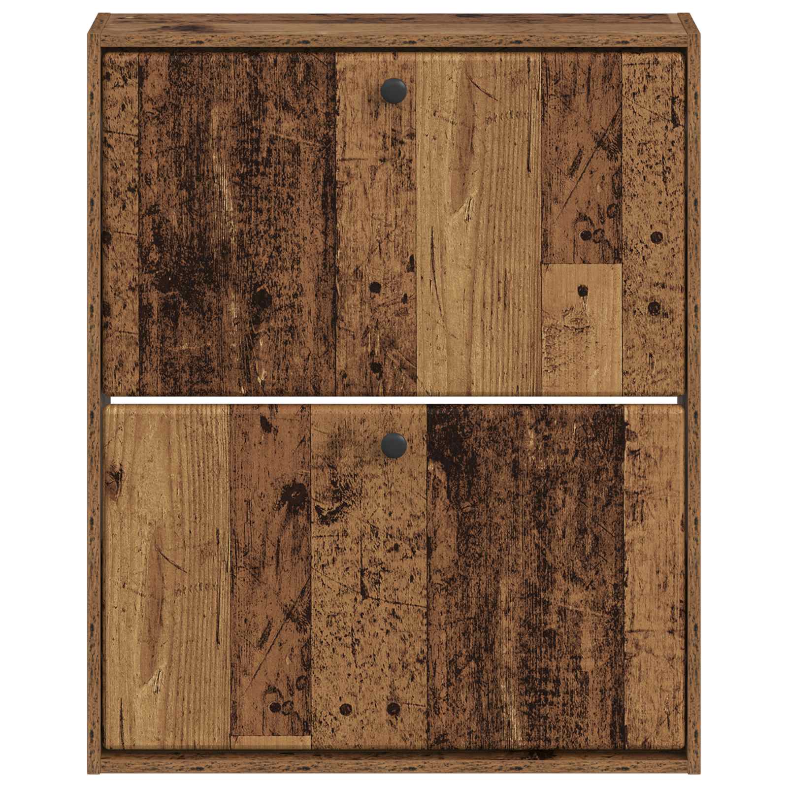 vidaXL Wall-Mounted Shoe Cabinet BREDA 71 x 17 x 86 cm Engineered Wood 4