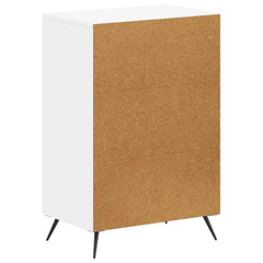vidaXL Shoe Cabinet BREDA 59.5 x 39.5 x 90 cm Engineered Wood White 6