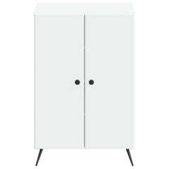 vidaXL Shoe Cabinet BREDA 59.5 x 39.5 x 90 cm Engineered Wood White 4