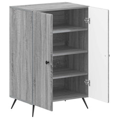 vidaXL Shoe Cabinet BREDA 59.5 x 39.5 x 90 cm Engineered Wood 3