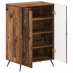 vidaXL Shoe Cabinet BREDA 59.5 x 39.5 x 90 cm Engineered Wood Old Wood 3