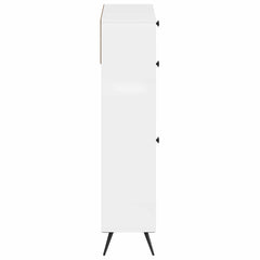 vidaXL Shoe Cabinet BREDA 78 x 24 x 103 cm Engineered Wood 5