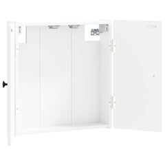 vidaXL Dartboard Cabinet BREDA White 52.5 x 10.5 x 53.5 cm 3