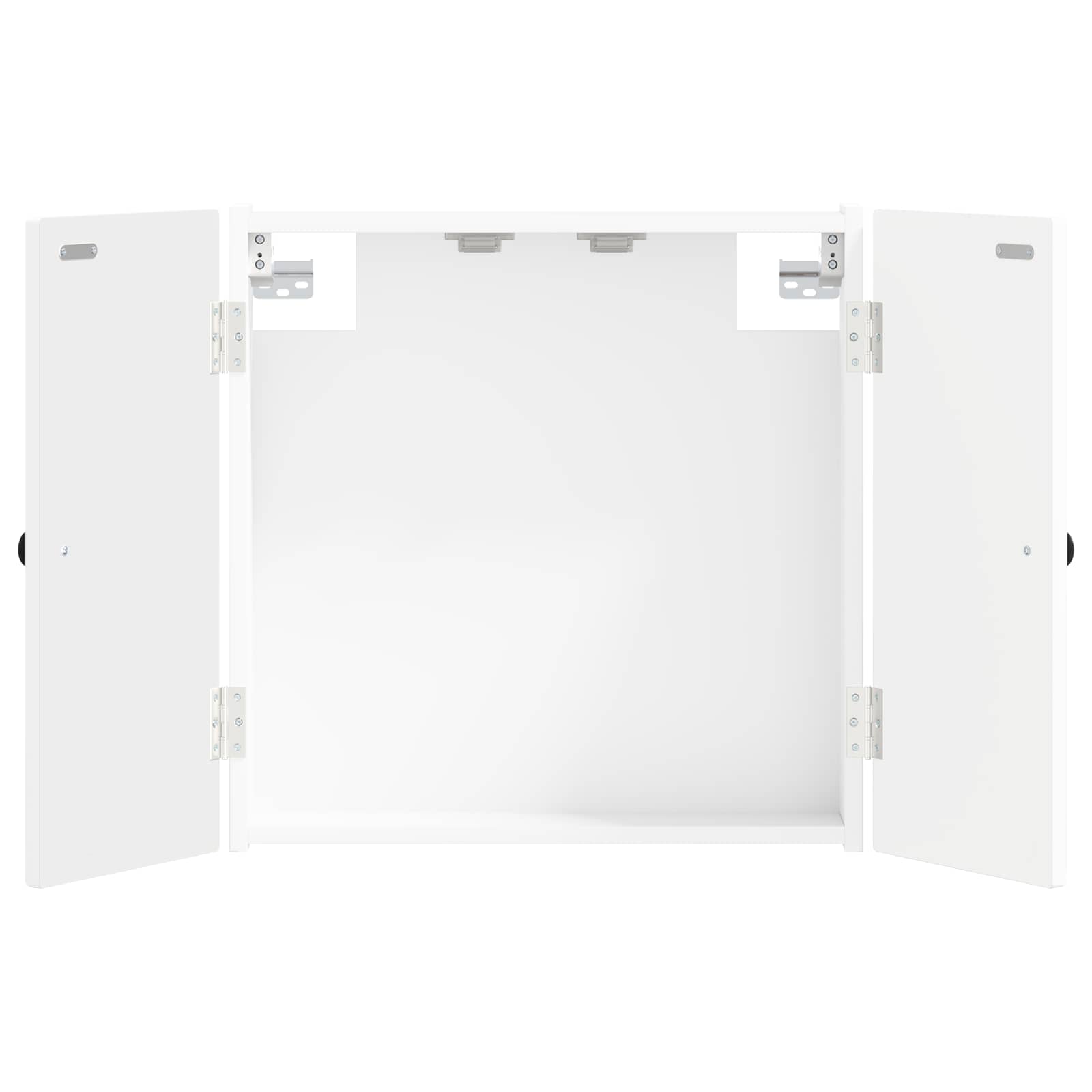 vidaXL Dartboard Cabinet BREDA White 52.5 x 10.5 x 53.5 cm 2