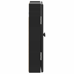 vidaXL Dartboard Cabinet BREDA Black 52.5 x 10.5 x 53.5 cm 5