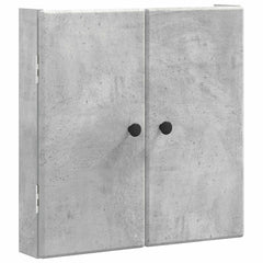 vidaXL Dartboard Cabinet BREDA Concrete Grey 52.5 x 10.5 x 53.5 cm 4