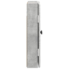 vidaXL Dartboard Cabinet BREDA Concrete Grey 52.5 x 10.5 x 53.5 cm 5