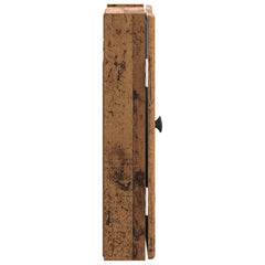 vidaXL Dartboard Cabinet BREDA Old Wood 52.5 x 10.5 x 53.5 cm 5