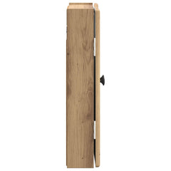 vidaXL Dartboard Cabinet BREDA Artisan Oak 52.5 x 10.5 x 53.5 cm 5