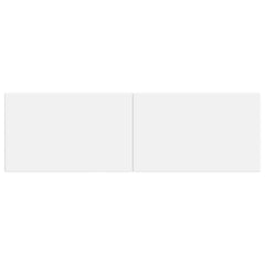 vidaXL Wall-Mounted Headboard BREDA White Engineered Wood 3