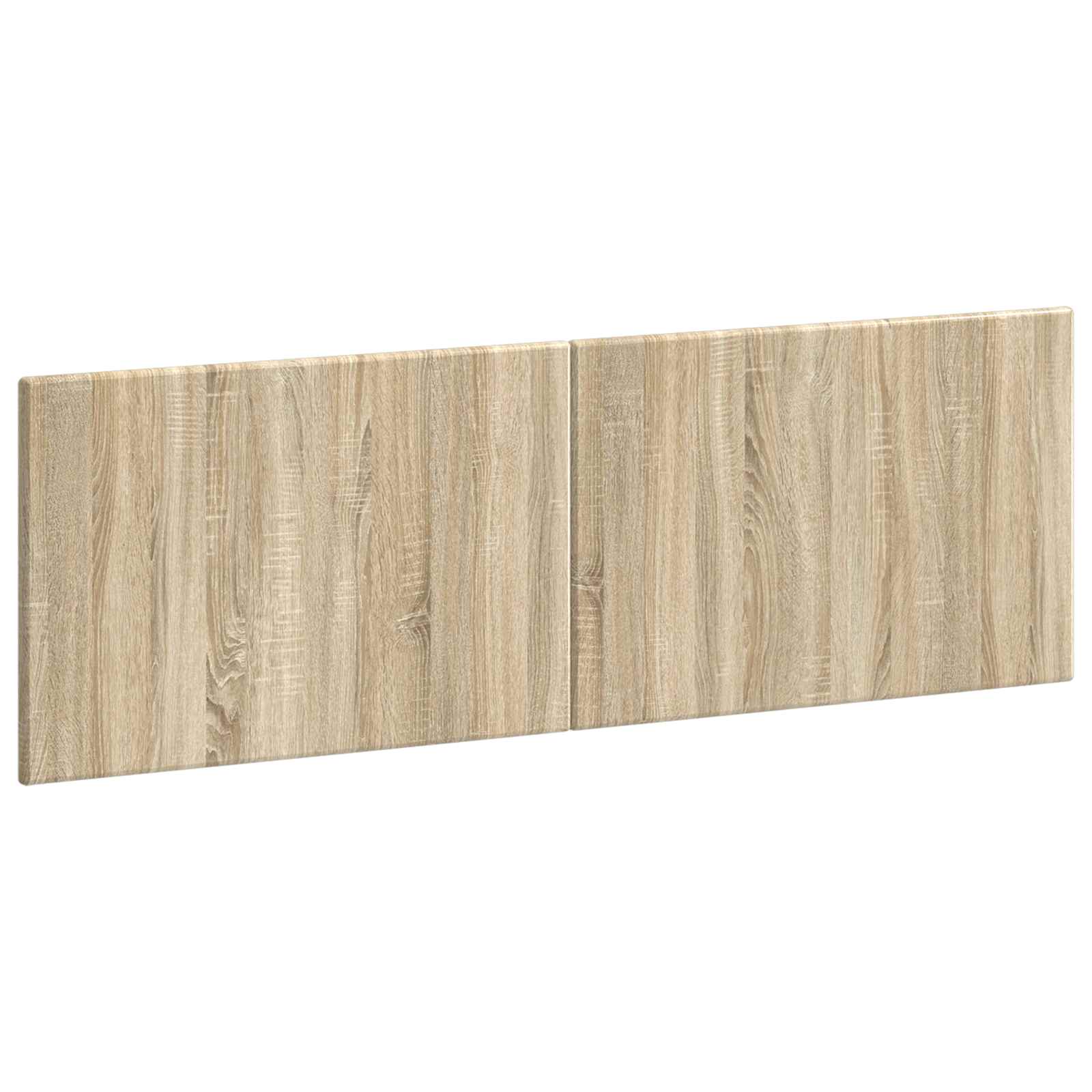 vidaXL Wall-Mounted Headboard BREDA Sonoma Oak Engineered Wood 2