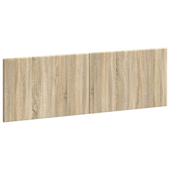 vidaXL Wall-Mounted Headboard BREDA Sonoma Oak Engineered Wood 2