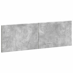 vidaXL Wall-Mounted Headboard BREDA Concrete Grey Engineered Wood 2