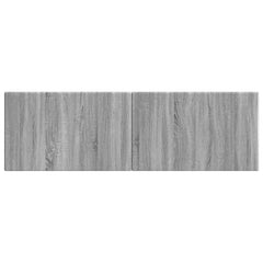 vidaXL Wall-Mounted Headboard BREDA Grey Sonoma Engineered Wood 3