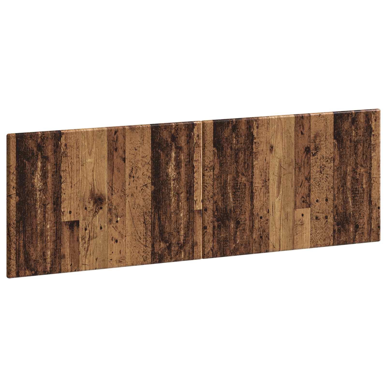 vidaXL Wall-Mounted Headboard BREDA Old Wood Engineered Wood 2