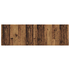 vidaXL Wall-Mounted Headboard BREDA Old Wood Engineered Wood 3