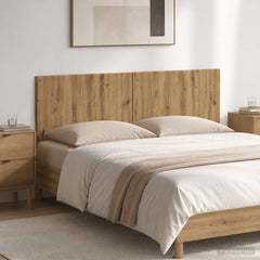 vidaXL Wall-Mounted Headboard BREDA Artisan Oak Engineered Wood 1
