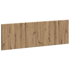 vidaXL Wall-Mounted Headboard BREDA Artisan Oak Engineered Wood 2